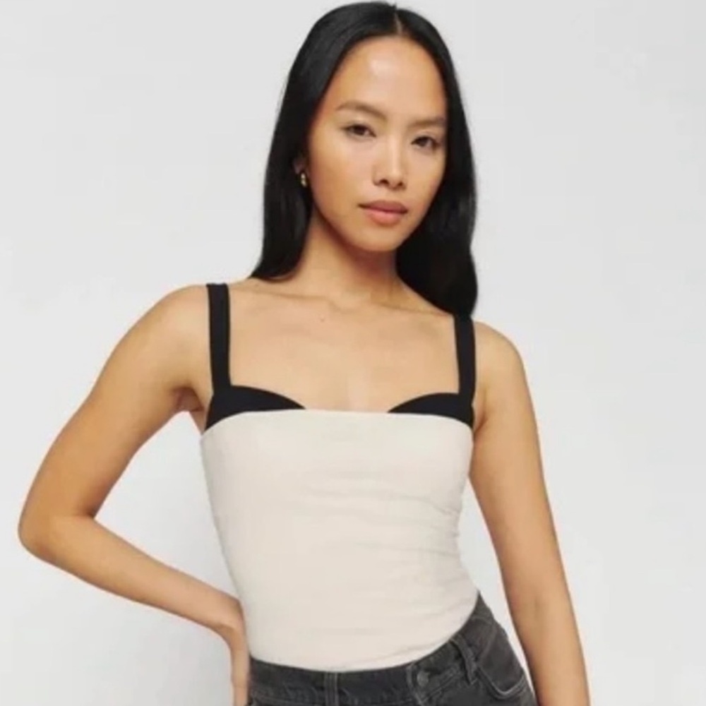 New w tags!! Reformation Harlan knit top size small